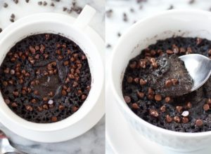 Bolo de Caneca de Chocolate Cremoso - Docinhos Paleo