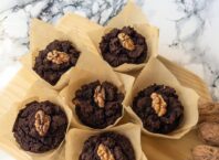 Muffins de chocolate e nozes Paleo