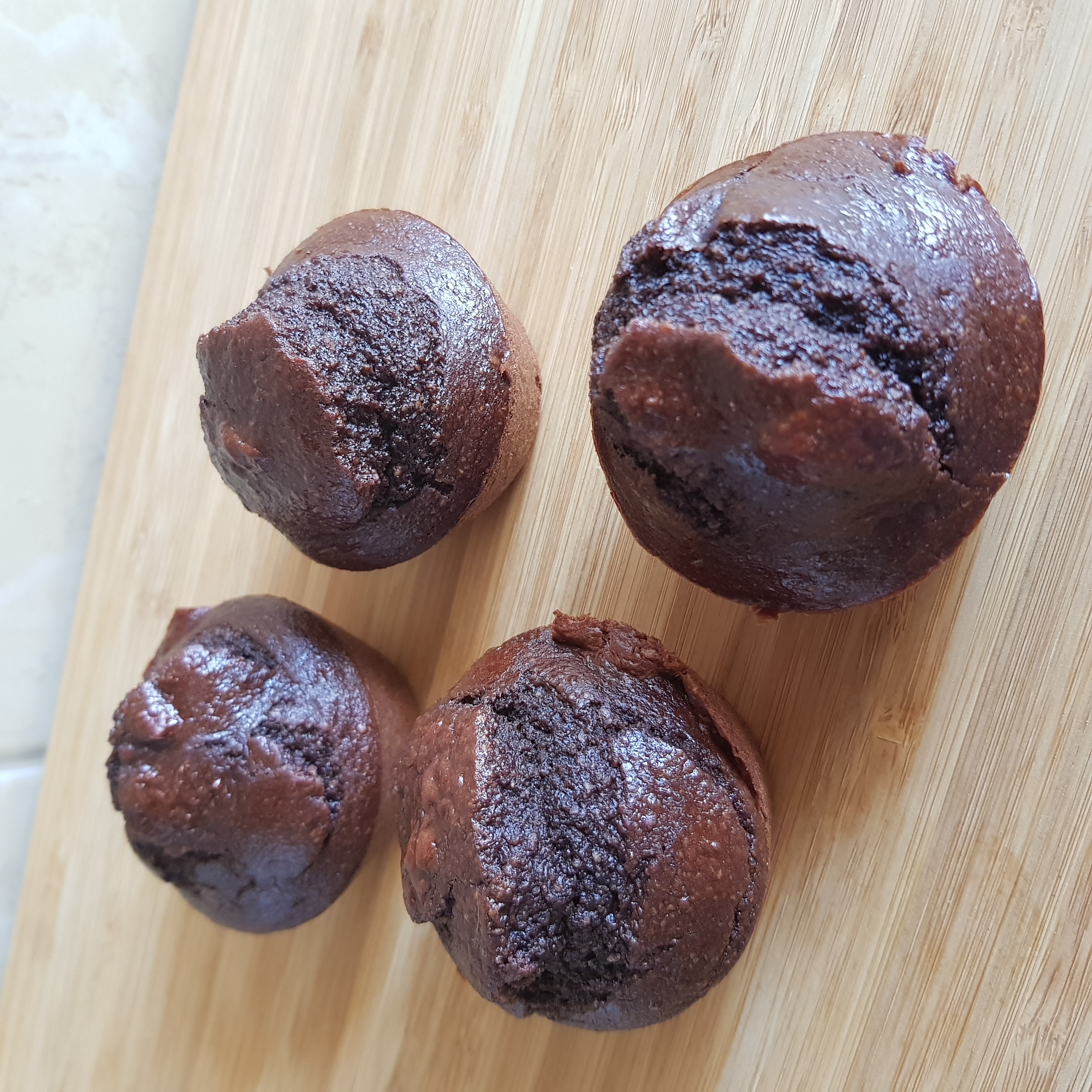 Queques de Chocolate Paleo - Docinhos Paleo